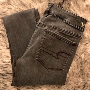 American Eagle Super Stretch Distressed Jeggings